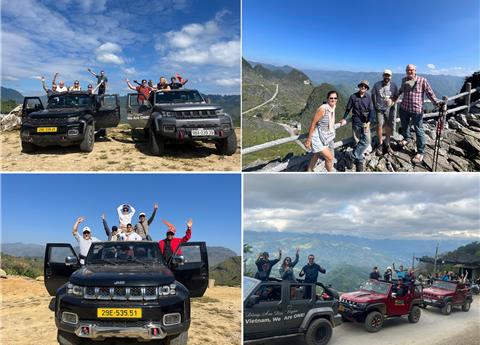 HA GIANG JEEP TOUR 4 DAYS 3 NIGHT BY ARMY OPEN AIR JEEP TOUR $520/PERSON